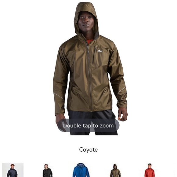 NWT Outdoor Research Helium Men's Rain Jacket - Picture 4 of 13